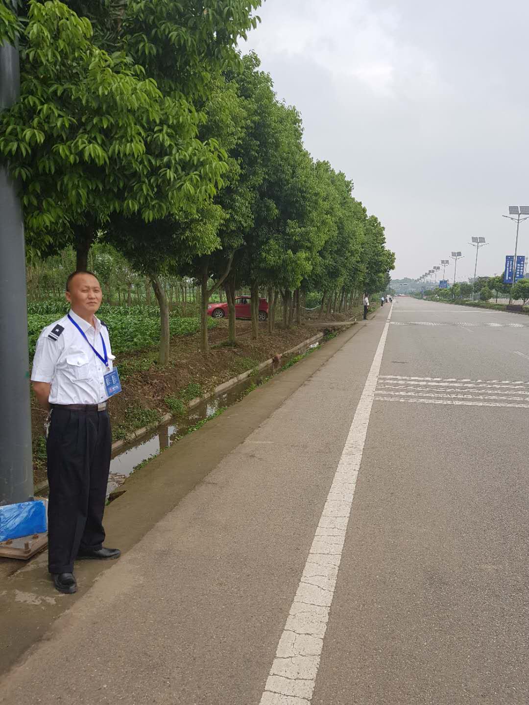 參與世界杯鐵人三項比賽的秩序維護工作  2019