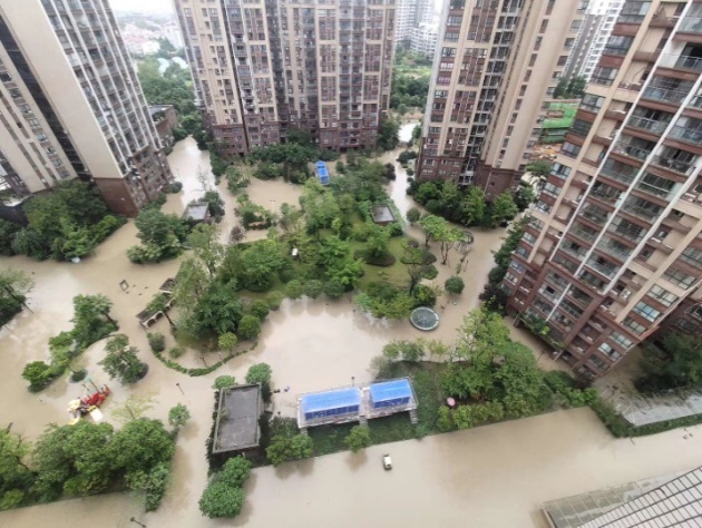 金堂再遇洪水，這次我們舉重若輕